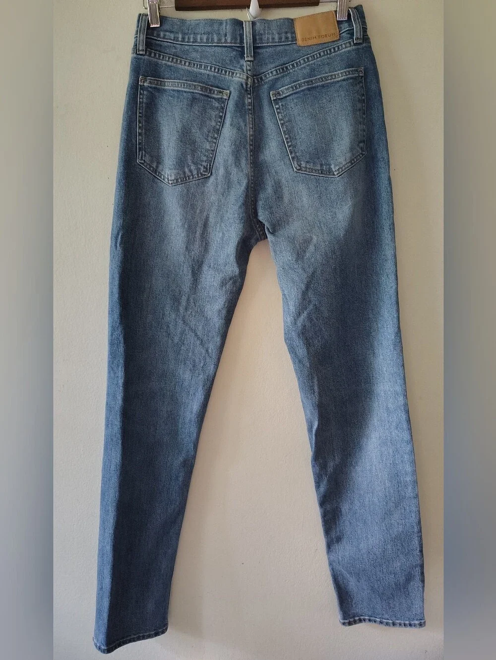 Aritzia Denim Forum 90s Hi-Rise Drainpipe Slim Jeans 28 Button Fly Straight